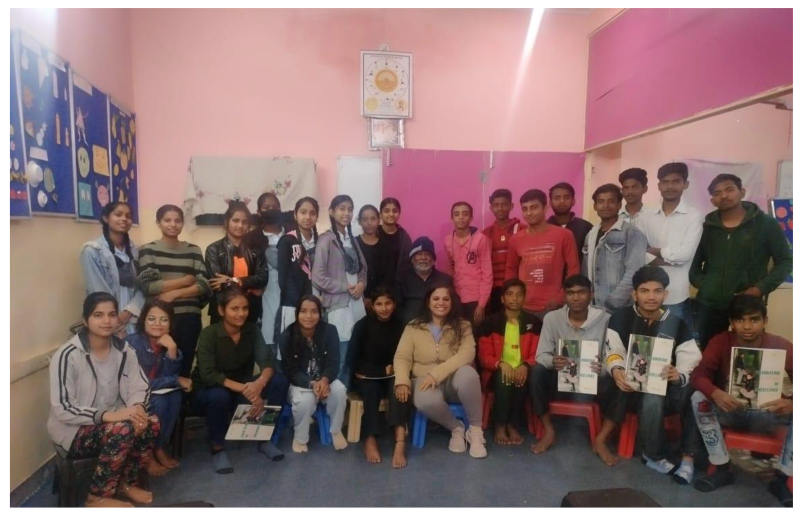 Student seminar at Abhiyan Bharat Foundation School, Jaipur, Rajasthan